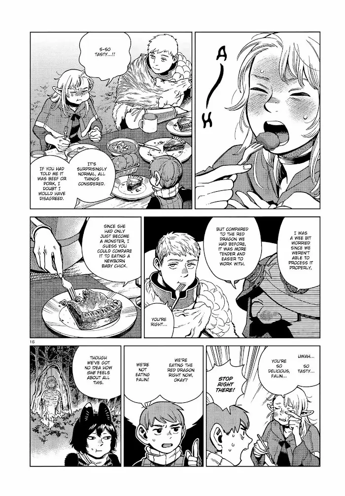 Delicious in Dungeon Chapter 96 image 16_optimized